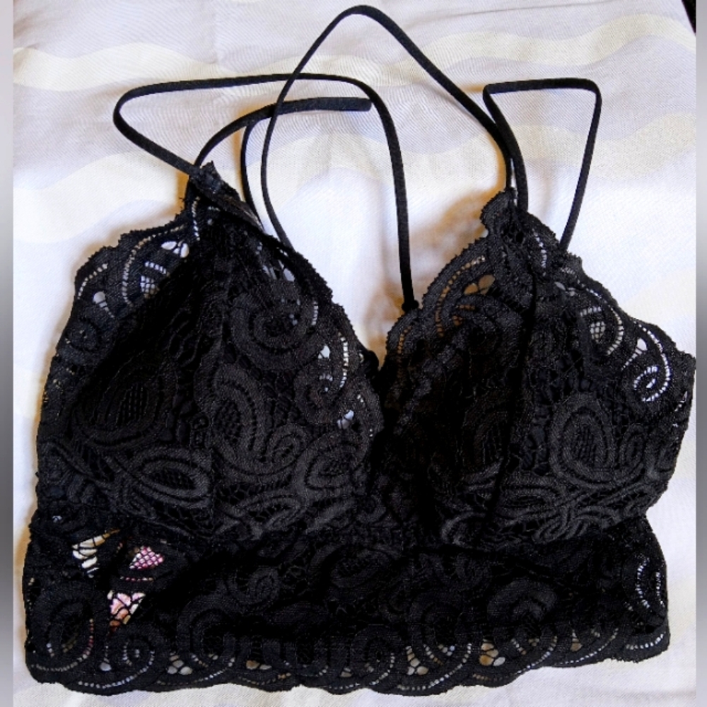 Victoria's Secret lace bralette PINK